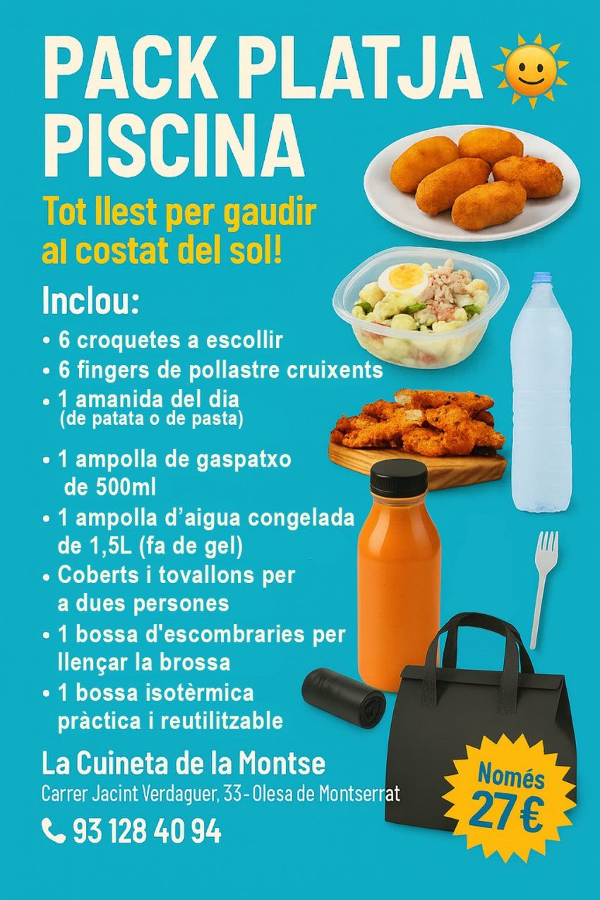 PACK PLATJA PISCINA