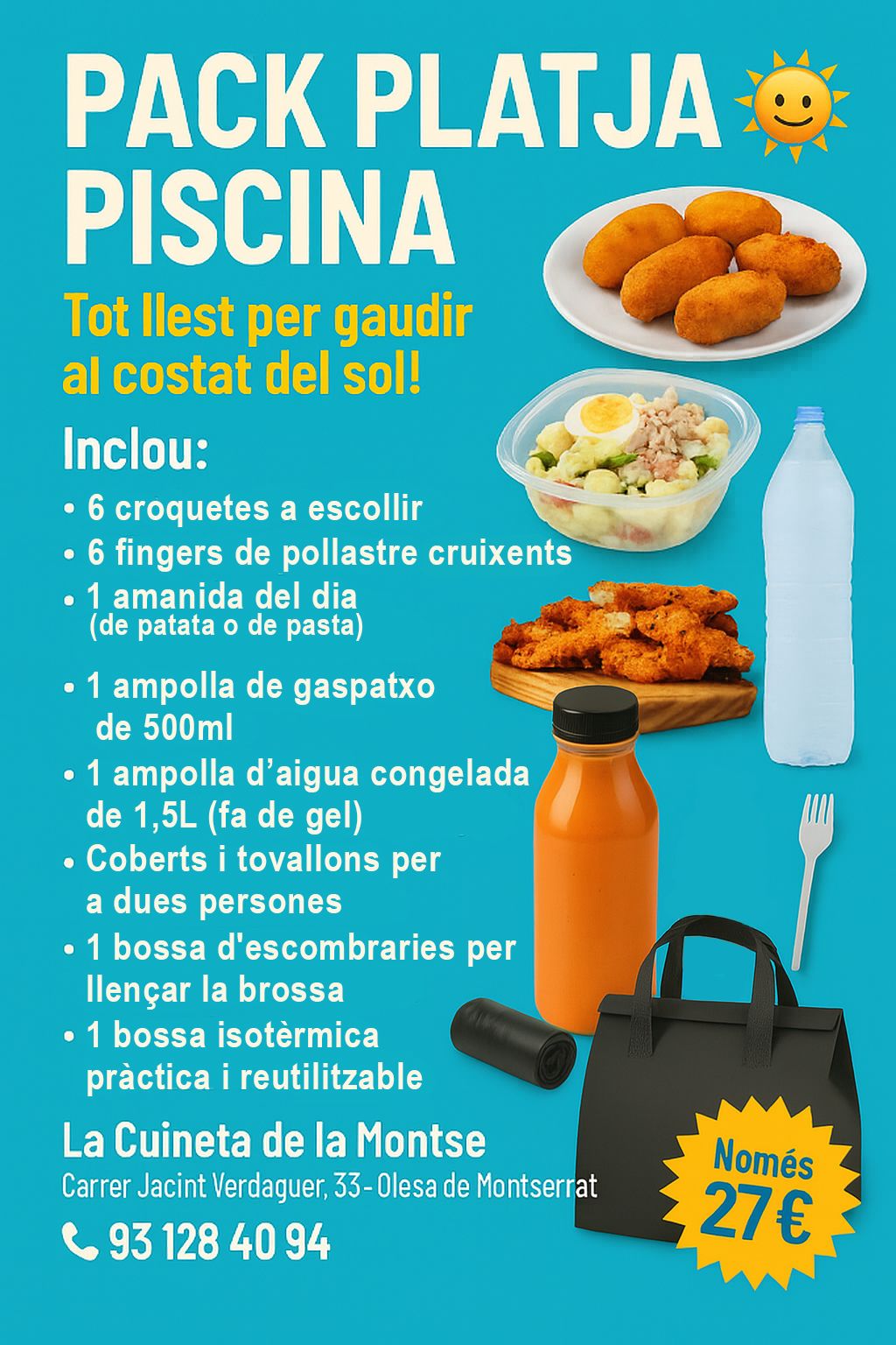PACK PLATJA PISCINA